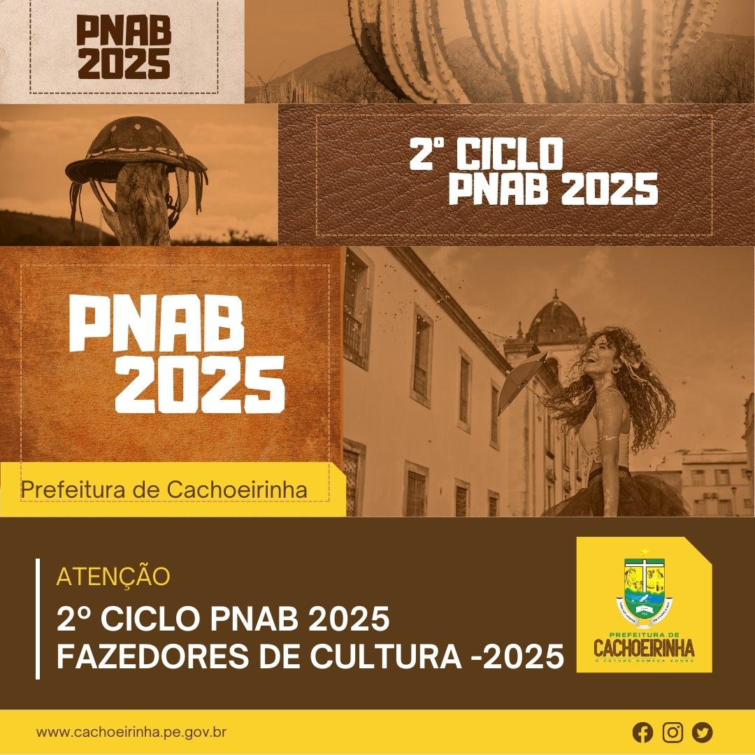 2º CICLO PNAB 2025 Município de Cachoerinha